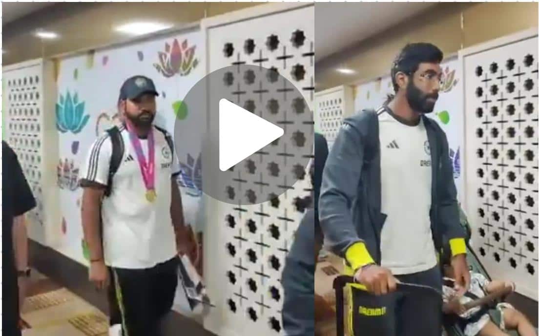 [Watch] Indian Team Gets 'Royal Welcome' In India After The T20 World Cup Triumph